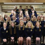 High school FFA students gather to participate in prep course.